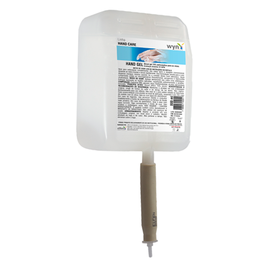 ALCOOL GEL  HIGIENIZADOR - 800ML