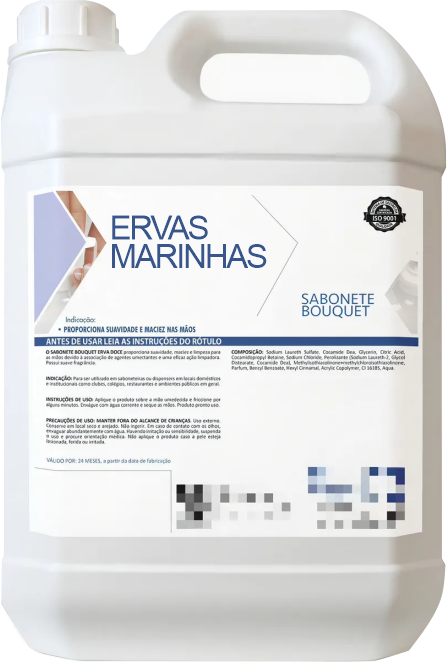 SABONETE  BOUQUET  ERVAS MARINHAS - 5L